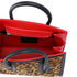 Christian Louboutin Paloma Mini Handbag Leopard Brown Black Red Suede